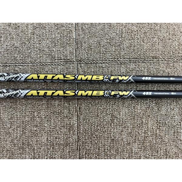 ⭐アッタス・MB ・65 S テーラーメイドスリーブ付き・5W用⭐ 美品 ATTAS アッタス MB‐FW 65S 3W・5W テーラースリーブ付