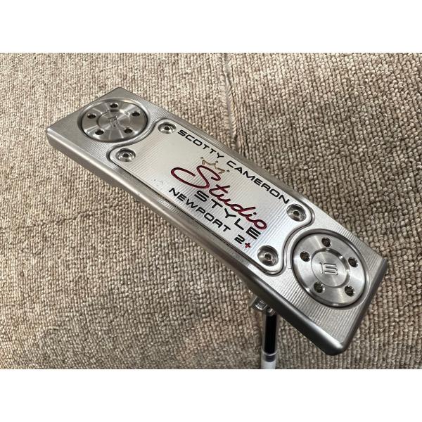SALE◆美品◆ソフトな打感！SCSインサート◆スコッティキャメロン スタジオスタイル 2025 ニューポート2+ 34インチ ※HC付 *MP@1*S*123