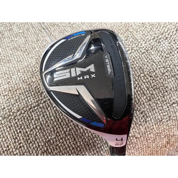 SIM ◇人気衰えず◇抜け抜群UT！◇テーラーメイド MAX レスキュー U4