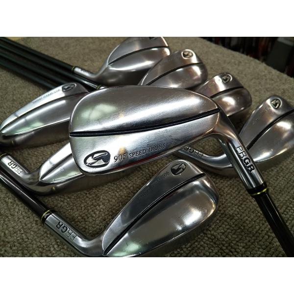 PRGR 905 SPEED IRONS アイアンセット 6-SW 7本 M37 ◇誰でも打ちやすい/名器中空】◇PRGR スピードアイアン 905【◇充実の