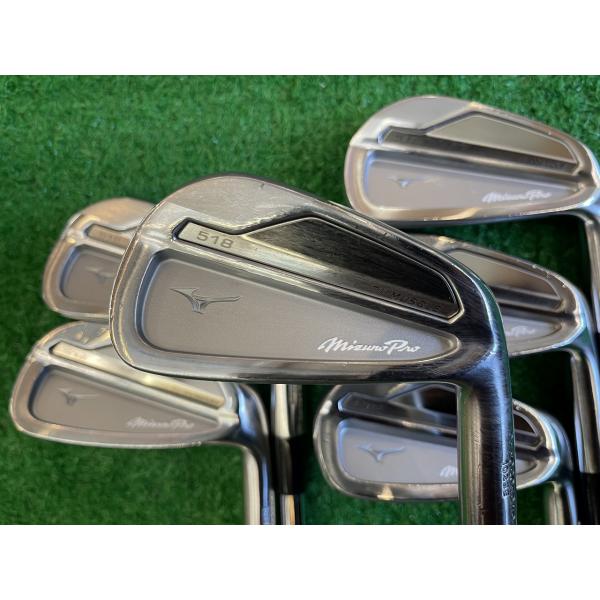 養老アップライトカスタム ミズノプロ518アイアン 5I〜PW 6本セット ダイナミックゴールドAMT S300 mizuno pro dynamic gold ■*MP@1*V*087