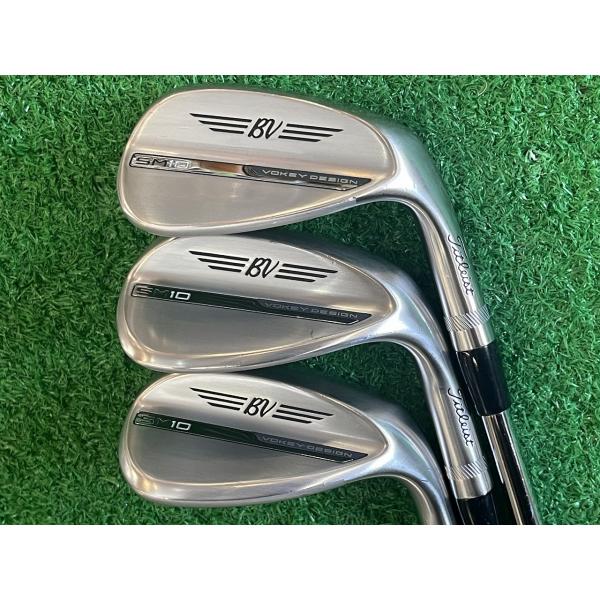 ボーケイ　SM10 ダイナミックゴールド　50 56 60 3本セット SM（VOKEY FORGED） ボーケイSM10ツアーサテン 52/56/60 3本セット