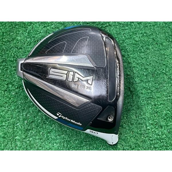 ツアー支給品 +刻印あり シムマックスドライバーヘッド [9] (リアル9.8) ウェイト/ヘッドカバー付 テーラーメイド sim max ■*MP@1*V*087