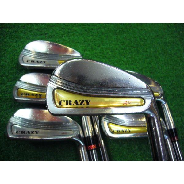 クレイジー エアー アイアン CRAZY AIR IRON DOT ONE 5I〜PW 6本セット
