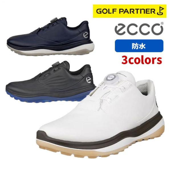 ecco ゴルフシューズ ECCO golf lt1 boa men メンズ レザー ウォーター