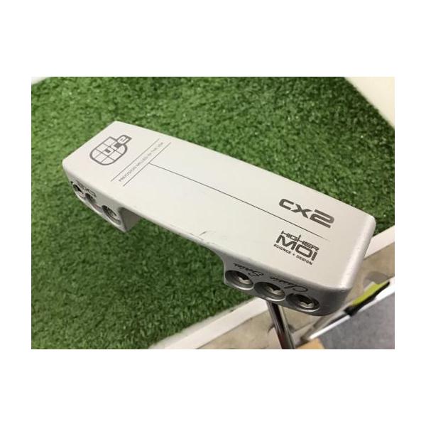 キュア パター CX2 オフセット Cure オフセット(Silver) 34インチ 中古