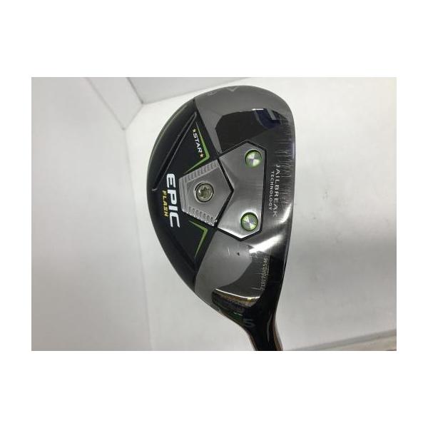 お得超美品キャロウェイ エピックフラッシュU5 飛距離でます。貴重なAシャフト 中古】C：キャロウェイ エピック フラッシュ スター