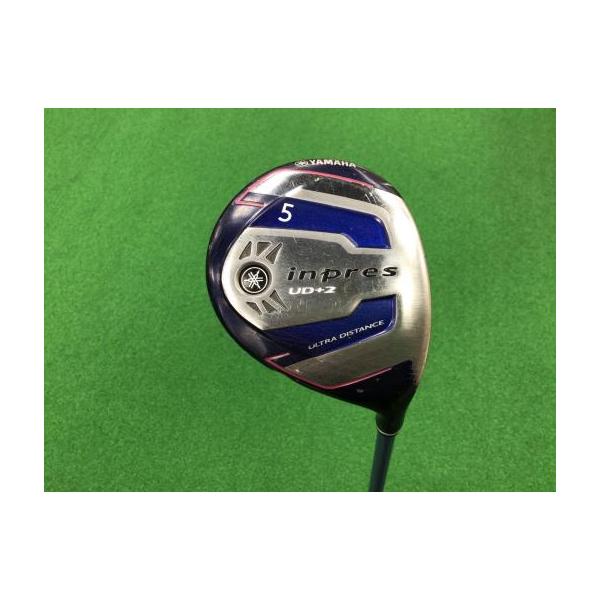 中古　Cランク　ヤマハ　ｉｎｐｒｅｓ　ｉｎｐｒｅｓ　ＵＤ＋２　５Ｗ　レディース　フェアウェイウッド　ＴＸ−４１７Ｆ 　フレックスＬ ロフト角:20.00