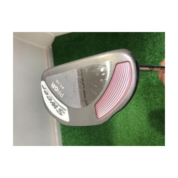 中古　Cランク　プロギア PRGR スイープ SWEEP PT-15(ホワイト×ピンク) 32インチ レディース パター 32インチ