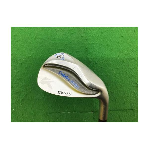 美品‼ kasco DW-123 キャスコ ドルフィン 46° ウェッジ PW kasco（キャスコ） Dolphin Wedge DW-123 シルバー 46° ウェッジ WG