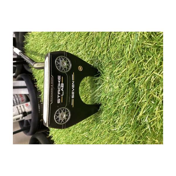 【中古】 オデッセイ STROKE LAB TEN 34インチ パター 右 STROKE LAB オデッセイ ストロークラボ パター SEVEN S 34インチ