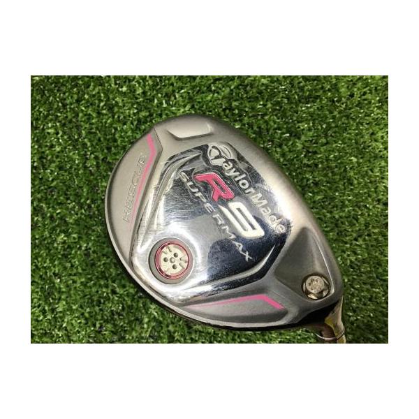 中古　Cランク　テーラーメイド　Ｒ９　Ｒ９　ＳＵＰＥＲ　ＭＡＸ　ＲＥＳＣＵＥ　Ｕ５　レディース　ユーティリティ　ＲＥ−ＡＸ　ＳＵＰＥＲＭＡＸ　ＲＥＳＣＵＥ 　フレックスＬ ロフト角:26.00