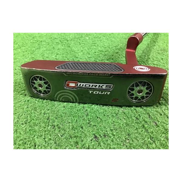 終値【美品】オデッセイ　O-Works Tour #2 Red 34in ODYSSEY（キャロウェイゴルフ） オデッセイ O WORKS TOUR RED #2 34