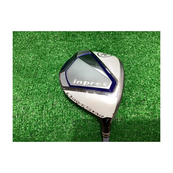中古　Dランク　ヤマハ　ｉｎｐｒｅｓ　ｉｎｐｒｅｓ　ＤＲＩＶＥＳＴＡＲ　７Ｗ　レディース　フェアウェイウッド　ＶＡＮＱＵＩＳＨ　ｆｏｒ　ｉｎｐｒｅｓ　ＬＭ４２３ｆ 　フレックスＡ ロフト角:23.00