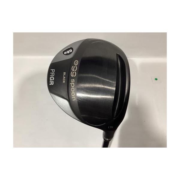 値下げ❗️PRGR egg spoon ブラック フェアウェイウッド　15°SR PRGR（プロギア） egg spoon BLACK 15° フェアウェイウッド FW