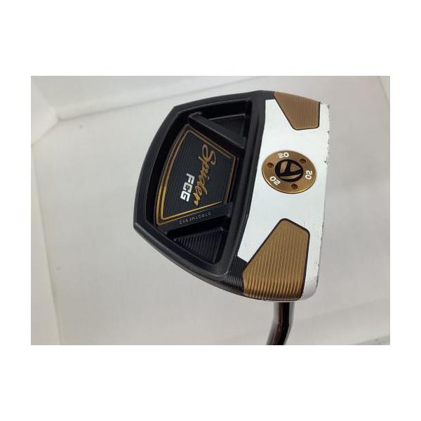 テーラーメイド スパイダー FCG パター 33インチ TaylorMade（テーラーメイド） Spider FCG BLACK/WHITE シングルベンド
