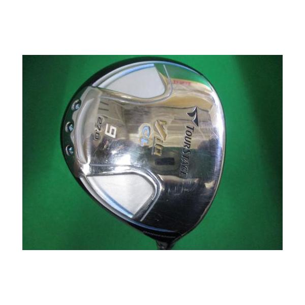 中古　Cランク　ブリヂストン　ＴＯＵＲＳＴＡＧＥ　ＴＯＵＲＳＴＡＧＥ　ＶｉＱ　ＣＬ（２００８）　９Ｗ　（アクアブルー）　フェアウェイウッド　ＶＤ−３０ 　フレックスＬ ロフト角:27.00