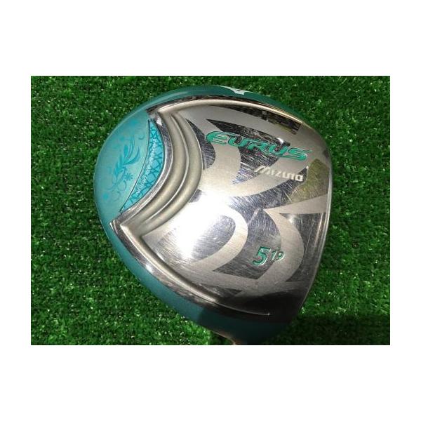 中古　Cランク　ミズノ ユーラス EURUS(2017) ターコイズブルー 5W レディース フェアウェイウッド EXSAR(2017)フェアウェイ 41インチ フレックスL ロフト角:19
