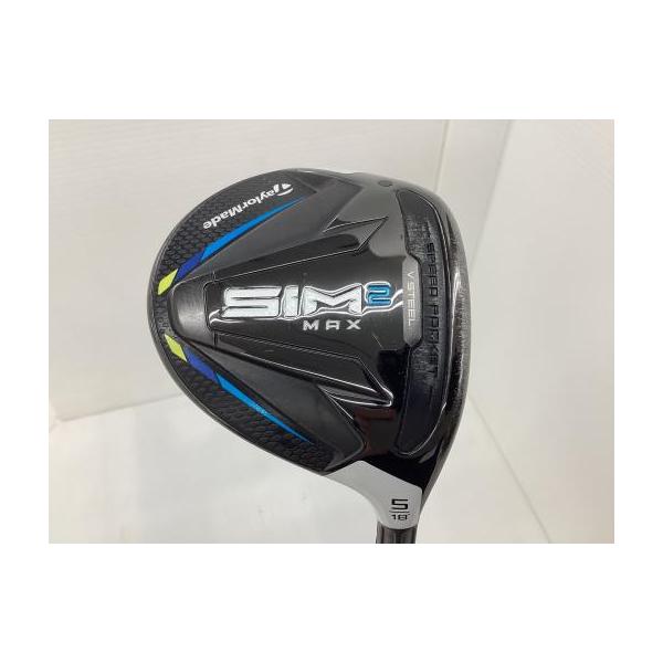 新品未使用品　テーラーメイドSIM2MAX　フェアウェイウッド　5W　カバー有 TaylorMade（テーラーメイド） SIM2 MAX 5W レフティ フェアウェイ