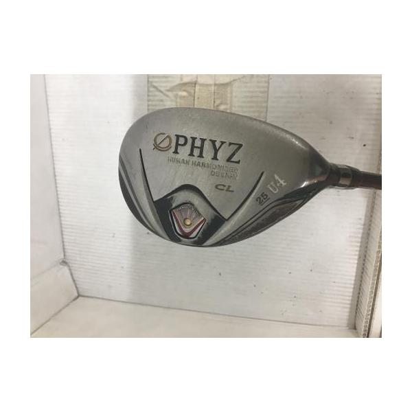 中古　Dランク　ブリヂストン ツアーステージ ファイズ TOURSTAGE PHYZ CL U4 レディース ユーティリティ PZ-401U 38インチ フレックスL