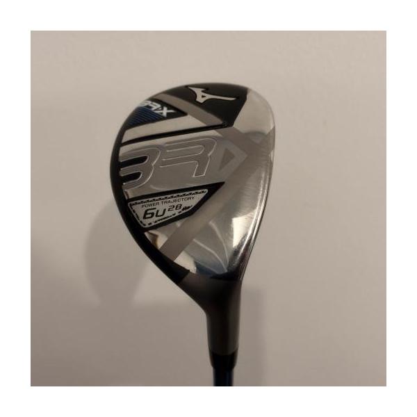 中古　Cランク　ミズノ ビーアールエックス BR-X ダークグレー BR-X ダークグレー U6 レディース ユーティリティ BR-X 37インチ フレックスL