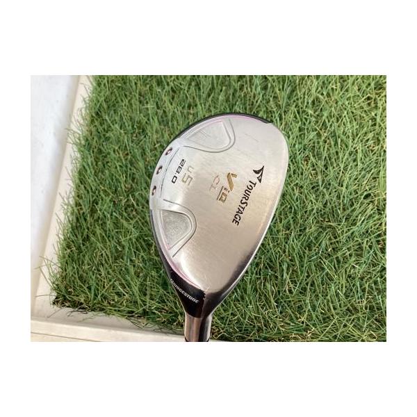 中古　Dランク　ブリヂストン ツアーステージ TOURSTAGE ViQ CL(2008) U5 (クリスタルピンク) ユーティリティ VU-40 37インチ フレックスL