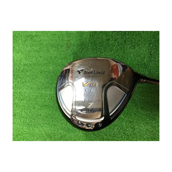 中古　Cランク　ブリヂストン　ＴＯＵＲＳＴＡＧＥ　ＴＯＵＲＳＴＡＧＥ　ＶｉＱ　ＣＬ（２００８）　７Ｗ　（アクアブルー）　フェアウェイウッド　ＶＤ−３０ 　フレックスＬ ロフト角:24.00