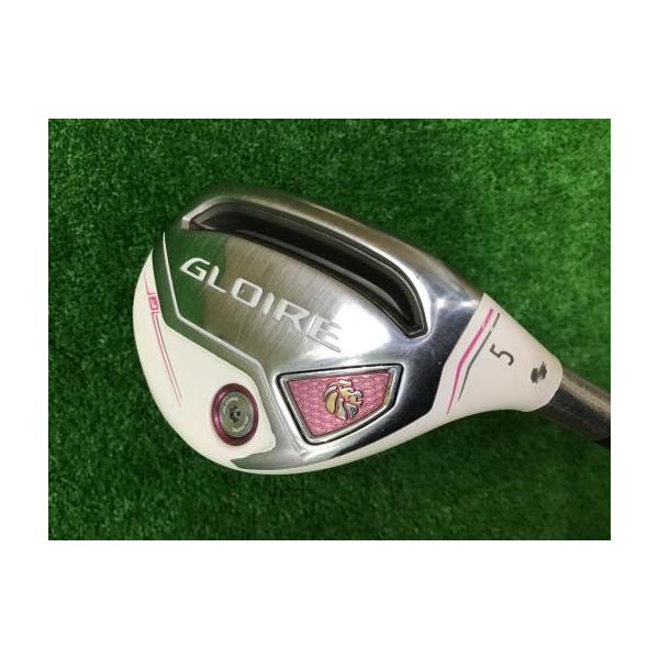中古　Cランク　テーラーメイド　ＧＬＯＩＲＥ　ＧＬＯＩＲＥ　Ｆ（２０１６）　Ｕ５　レディース　ユーティリティ　ＧＬＯＩＲＥ　ＧＬ６６００Ｗ（ユーティリティ） 　フレックスＬ ロフト角:25.00