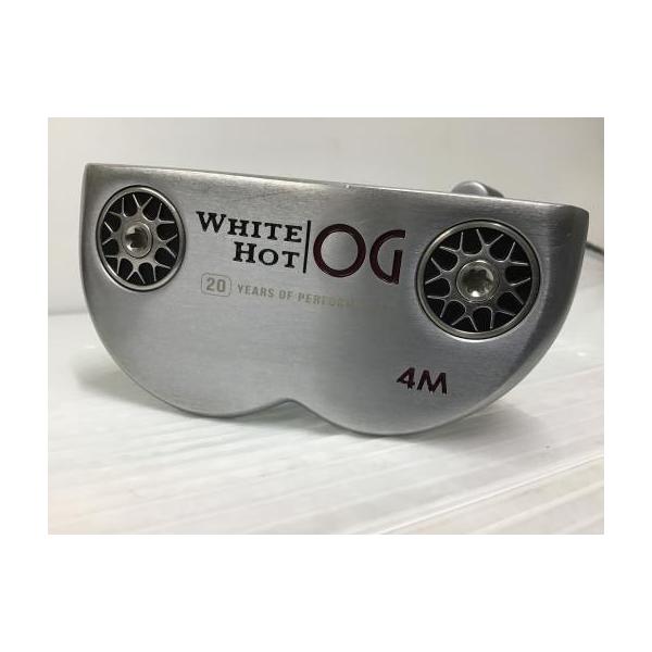 美品　ODYSSEY WHITE HOT OG 4M パター 34インチ　右きき オデッセイ（ODYSSEY） ホワイト ホット オージー パター #4M WHITE