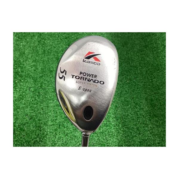 中古　Dランク　キャスコ パワートルネード E-Spec POWER TORNADO E-Spec 55 レディース ユーティリティ POWER TORNADO 40インチ フレックスL