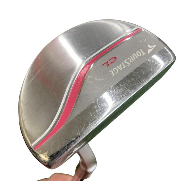 中古　Cランク　ブリヂストン　ＴＯＵＲＳＴＡＧＥ　ＴＯＵＲＳＴＡＧＥ　ＶｉＱ　ＣＬ（２０１０）　３２インチ　（クリスタルピンク）　パター　スチール 　フレックスその他 ロフト角:3.00