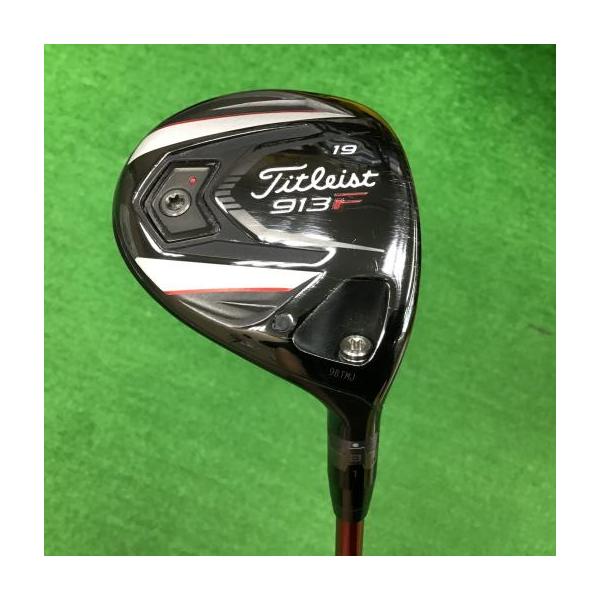 中古　Cランク　タイトリスト Titleist F 913 F 19° レディース USA フェアウェイウッド Titleist BASSARA W45 41インチ フレックスL ロフト角:19