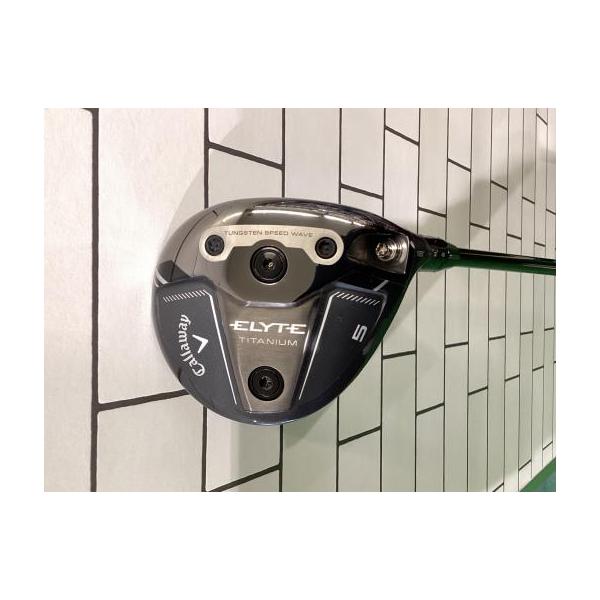 キャロウェイ ELYTE TITANIUM 5W フェアウェイウッド Callaway（キャロウェイ） ELYTE フェアウェイウッド TITANIUM ELYTE