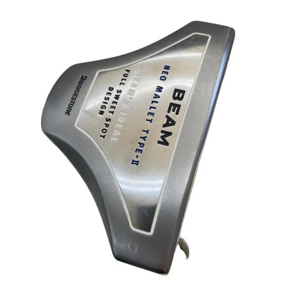 中古　Cランク　ブリヂストン　ＢＥＡＭ　ＢＥＡＭ　ＮＥＯ　ＭＡＬＬＥＴ　ＴＹＰＥ−ＩＩ　レディース　パター　スチール 　フレックスその他 ロフト角:4.00