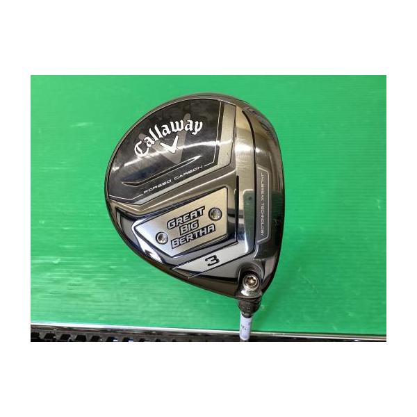キャロウェイ GREAT BIG BERTHA(2023) 3W 美品 Callaway（キャロウェイ） グレートビッグバーサ フェアウェイウッド