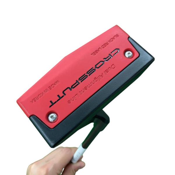 CROSSPUTT パター 33インチ ブラック/レッド CROSSPUTT CROSSPUTT CROSSPUTT RED BLACK LABEL(レッド) 33インチ