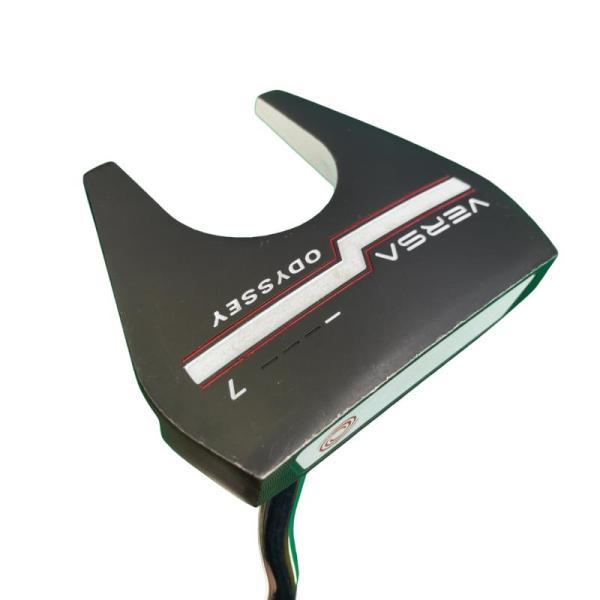 中古　Cランク　オデッセイ　ＶＥＲＳＡ　ＶＥＲＳＡ　＃７　ブラック（ホリゾンタル）　３２インチ　レディース　パター　スチール 　フレックスその他 ロフト角:3.00