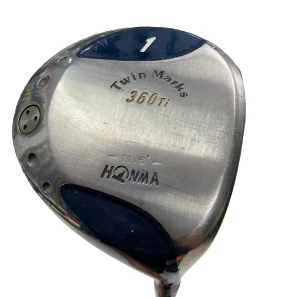 中古　Dランク　本間ゴルフ　Ｔｗｉｎ　Ｍａｒｋｓ　Ｔｗｉｎ　Ｍａｒｋｓ　３６０Ｔｉ　１１．５°　レディース　ドライバー　ＳＫ−５５０ 　フレックスＬ ロフト角:11.50