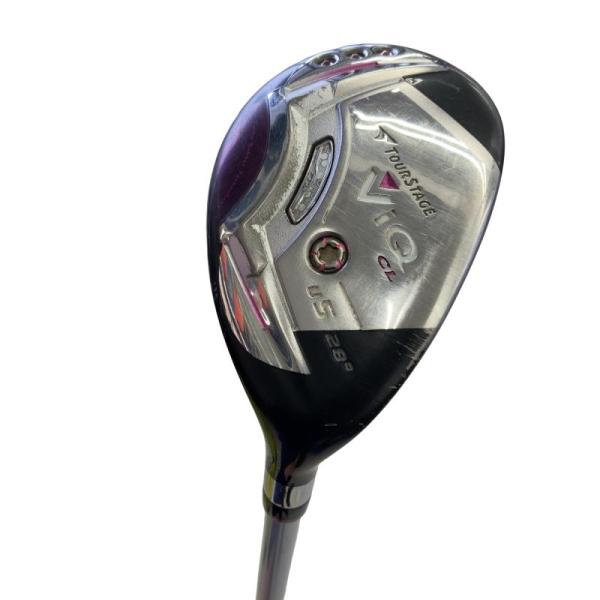 中古　Cランク　ブリヂストン　ＴＯＵＲＳＴＡＧＥ　ＴＯＵＲＳＴＡＧＥ　ＶｉＱ　ＣＬ（２０１２）　Ｕ５　レディース　ユーティリティ　ＶＴ−４０１Ｕ 　フレックスＬ ロフト角:28.00