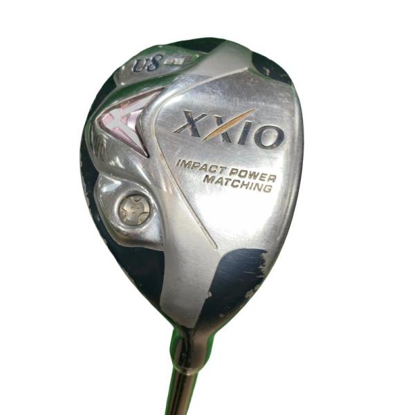 中古　Dランク　ダンロップ　ＸＸＩＯ　ＸＸＩＯ（２０１０）　Ｕ８　レディース　（ピンク）　ユーティリティ　ＸＸＩＯ　ＭＰ６００Ｌ（ユーティリティ） 　フレックスＬ ロフト角:28.00