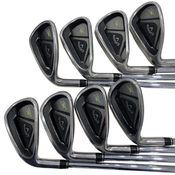 値引き【新品同様】Callaway X2 HOT レディース右利き8本セット Callaway（キャロウェイ） X2 HOT 8S レフティ アイアンセット IR