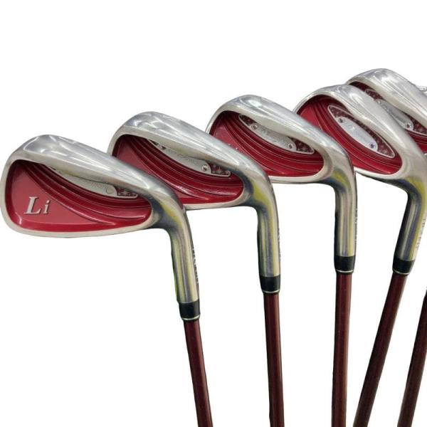 中古　Cランク　ゴルフプランナー　ＴＯＢＵＮＤＡ　ＴＯＢＵＮＤＡ　ＴＲＹ　ＦＩＴ　Ｌｉ　５Ｓ　レディース（実本数：５本セット）　アイアンセット　ＴＦ３０１ｉ 　フレックスＬ ロフト角:26.00