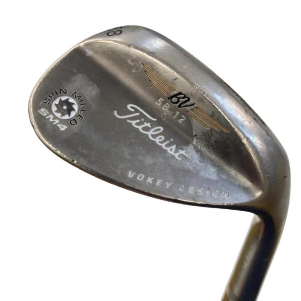 Titleist（タイトリスト） VOKEY SPIN MILLED SM4 ブラックニッケル 58
