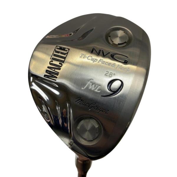 中古　Cランク　マグレガー　ＭＡＣＴＥＣ　ＭＡＣＴＥＣ　ＮＶＧ　ＦＷＬ　９Ｗ　レディース　フェアウェイウッド　トリプルアクション　プラス 　フレックスＬ ロフト角:28.00