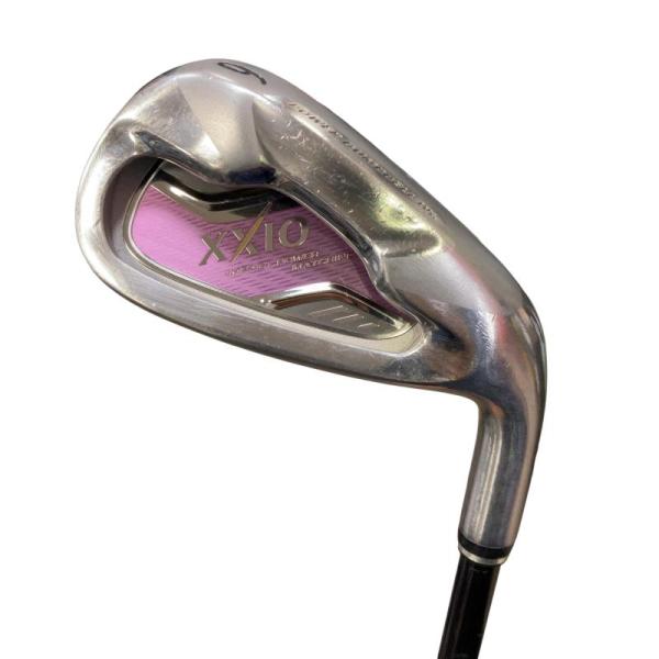 中古　Cランク　ダンロップ　ＸＸＩＯ　ＸＸＩＯ（２０１０）　＃６　レディース　（ピンク）　単品アイアン　ＸＸＩＯ　ＭＰ６００Ｌ（アイアン）ピンク 　フレックスＡ ロフト角:29.00