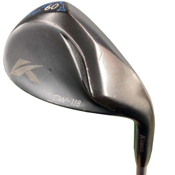 Kasco ドルフィンウェッジ 60度 DW-118 kasco（キャスコ） Dolphin Wedge DW-118 ブラック 60° ウェッジ WG