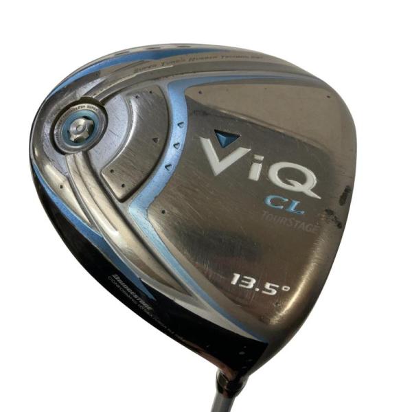 中古　Cランク　ブリヂストン　ＴＯＵＲＳＴＡＧＥ　ＴＯＵＲＳＴＡＧＥ　ＶｉＱ　ＣＬ（２０１０）　１３．５°（アクアブルー）　ドライバー　ＶＴ−３０ｗ 　フレックスＬ ロフト角:13.50