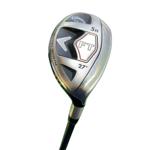 中古　Cランク　キャロウェイ　ＦＴ　ＦＴ　ユーティリティ　ＤＲＡＷ　５Ｈ　レディース　ユーティリティ　ＦＴ　ＳＥＲＩＥＳ　４０Ｈ 　フレックスＬ ロフト角:27.00