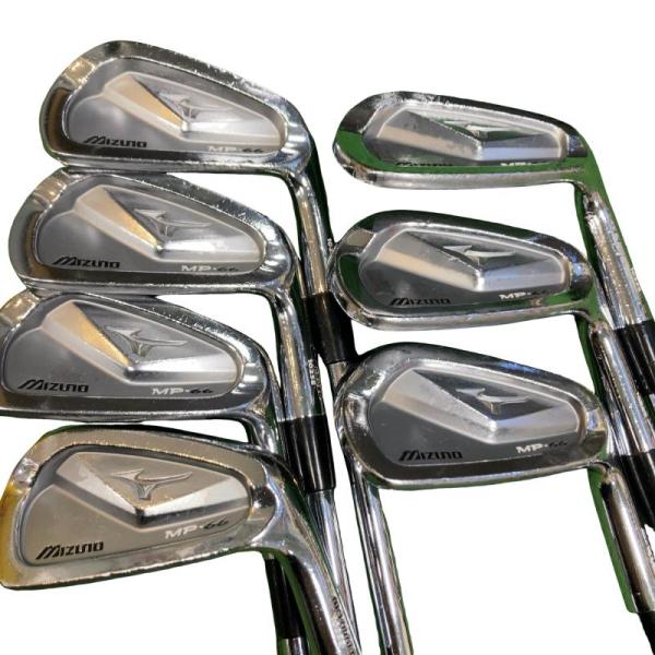MIZUNO - ミズノ　MPアイアン　MP-66 MIZUNO GOLF ミズノ MP-66 8S アイアンセット IR フレックスX : ゴルフ
