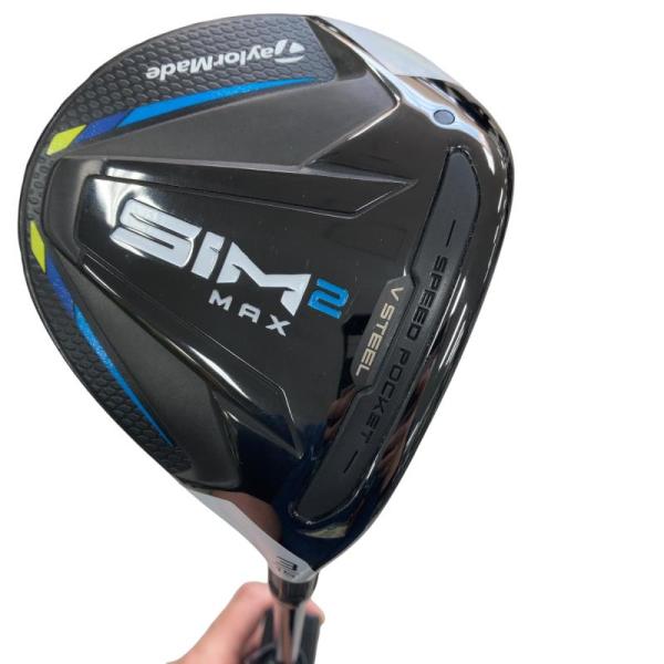 テーラーメイド　SIM2 MAX D 3W R フェアウェイウッド 純正カバー付 TaylorMade（テーラーメイド） SIM2 MAX 3W フェアウェイウッド FW